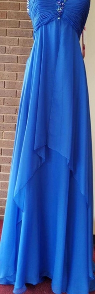 Morí Lee Blue Dress (size 18) - Picture 8 of 9